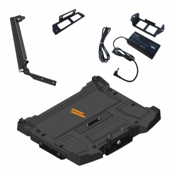 Cradle for Getac's S410 Notebook (no dock) with Havis Screen Support (PKG-DS-GTC-618)